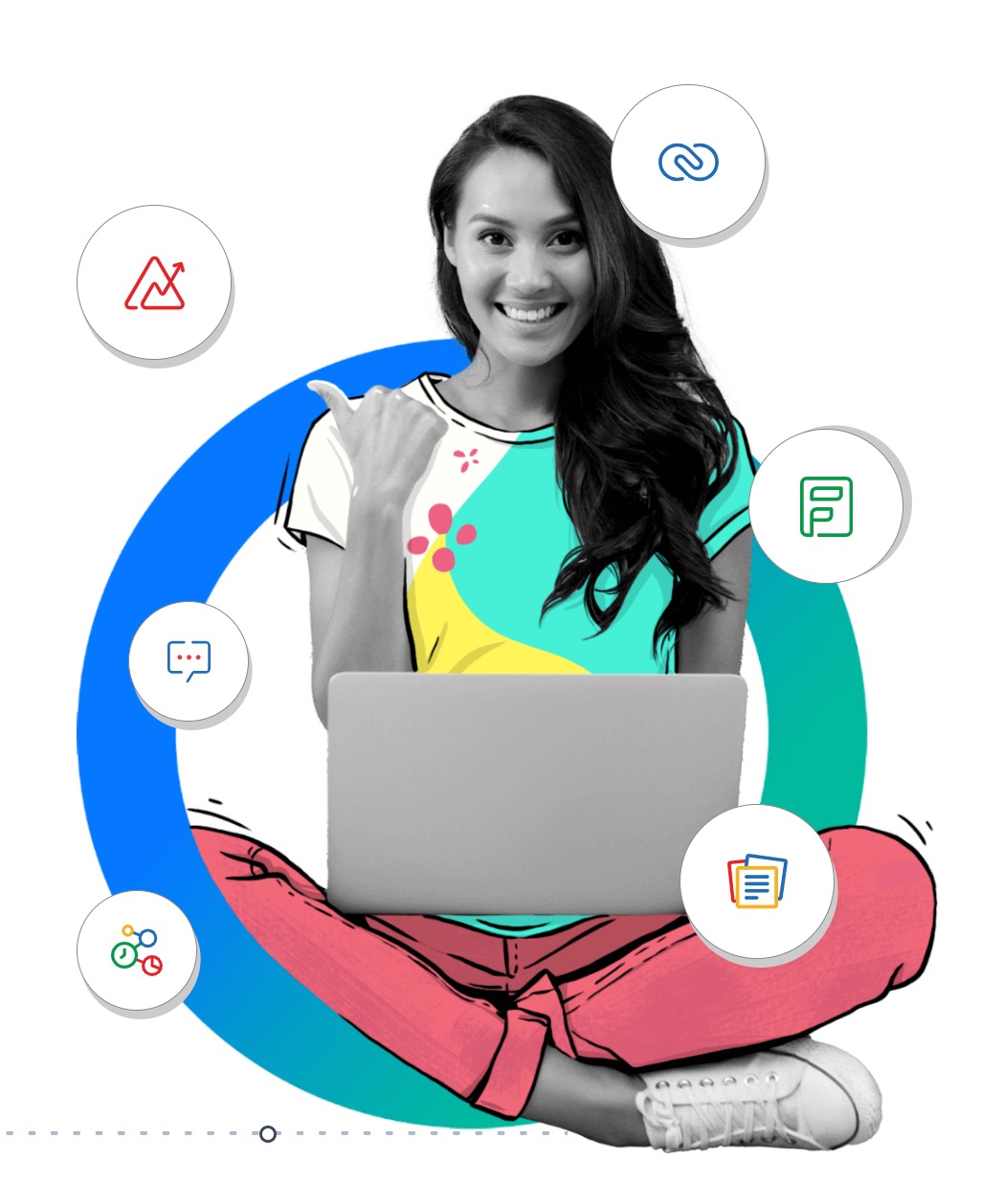 Workflow automation illustration